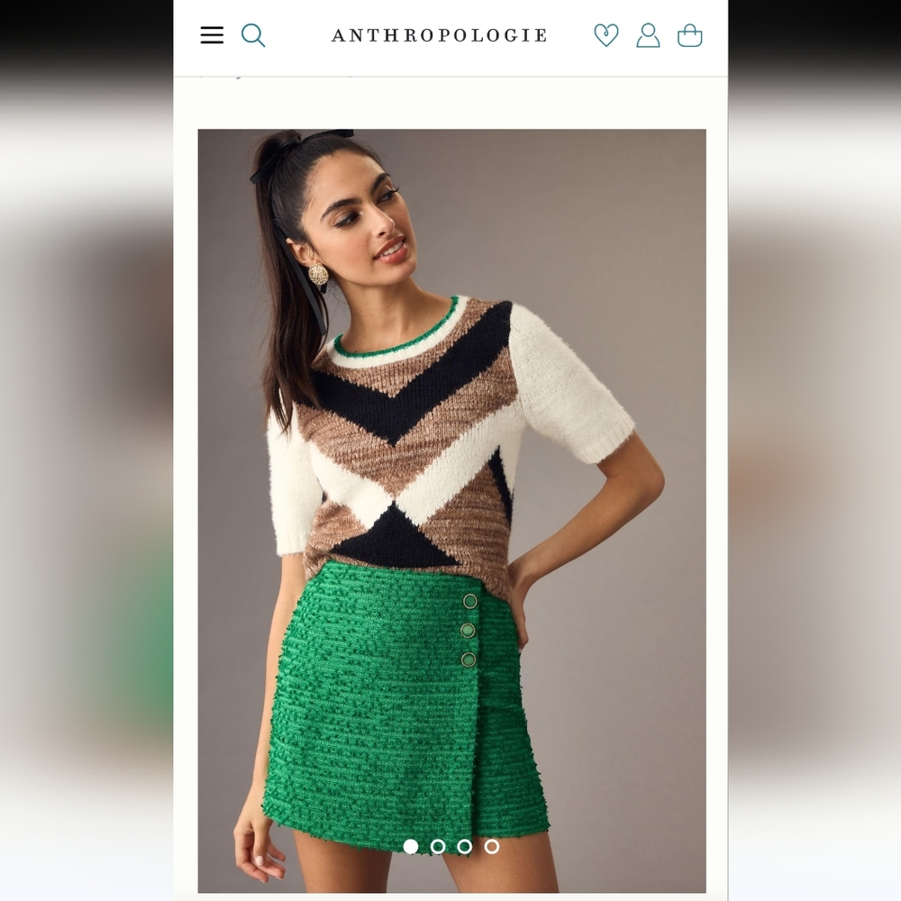 Maeve Graphic Tee Sweater